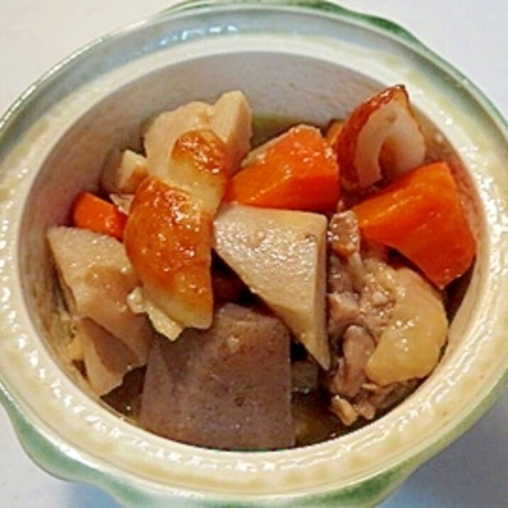 レンジで簡単!お袋の筑前煮
